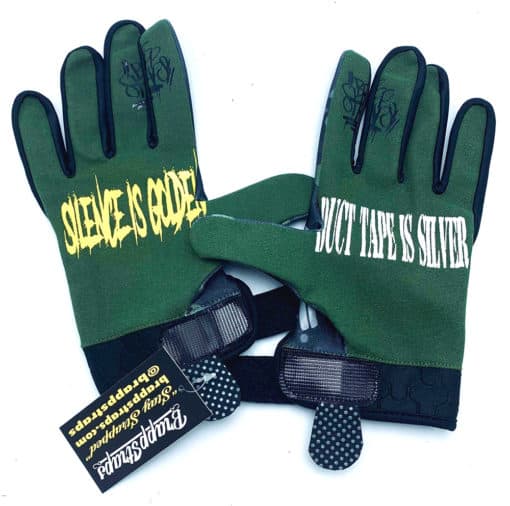 Silence is Golden MX Glove by Brapp Straps