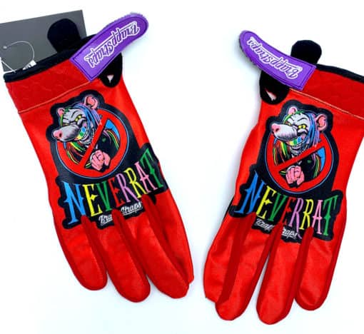 Limited Never Rat MX Gloves by Brapp Straps