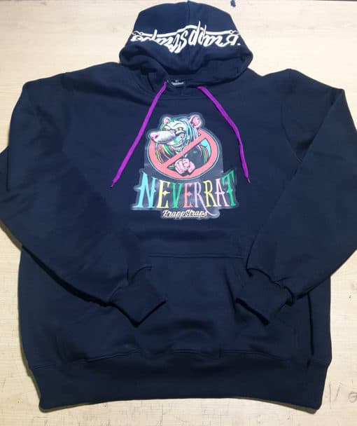 Never Rat Boog x Brapp Straps Collabo Hoodie