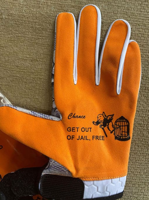 Get Outta Jail Free MX Gloves by Brapp Straps