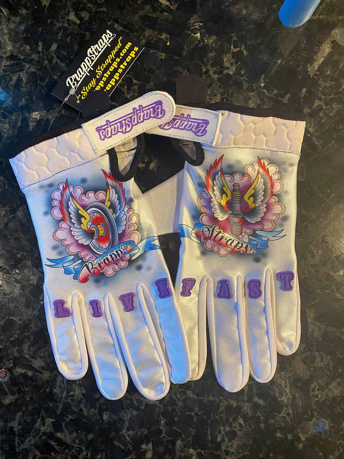 80s bmx gloves