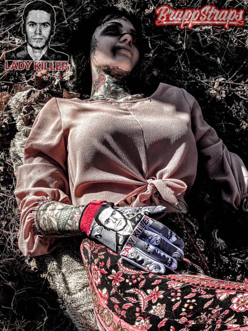 Limited Edition Lady Killer MX Gloves by Brapp Straps