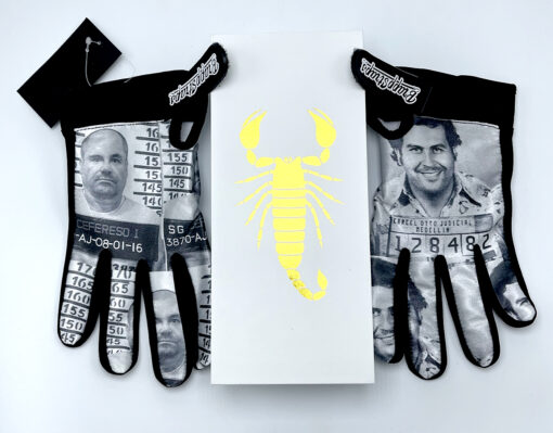 Limited Edition Chapo vs Escobar MX Gloves by Brapp Straps