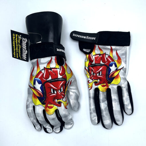 Bobby Worrest MX Gloves by Brapp Straps